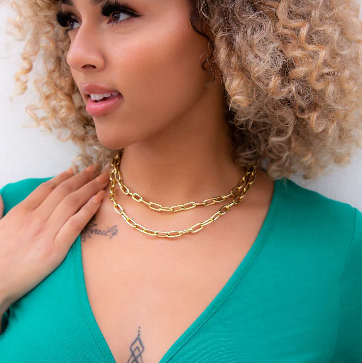 Paperclip Necklace - 7mm