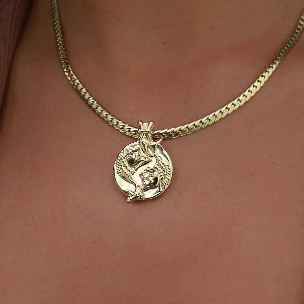 Pisces Sign Pendant