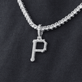 Pittsburgh Pirates Official MLB Micro Logo Pendant in White Gold