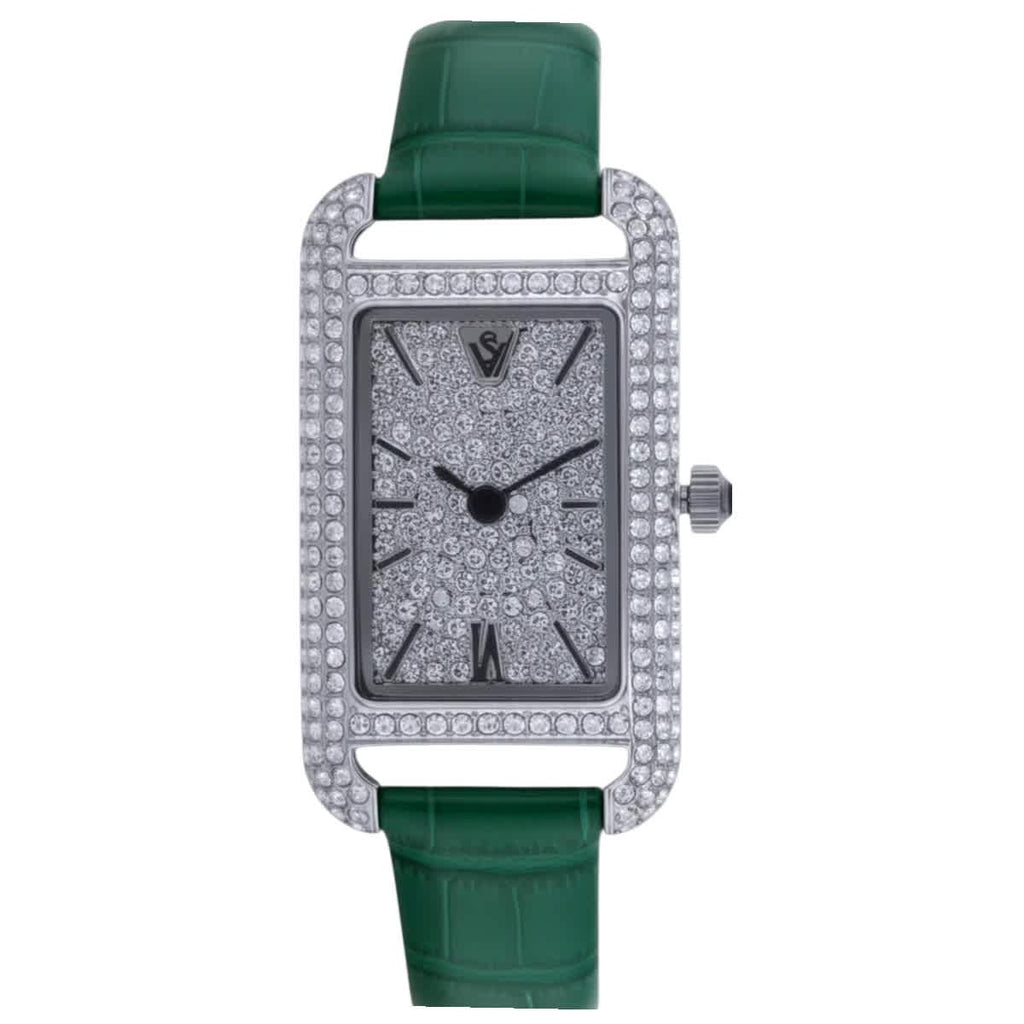 Christian Van Sant Women's Opaline Silver Dial Watch