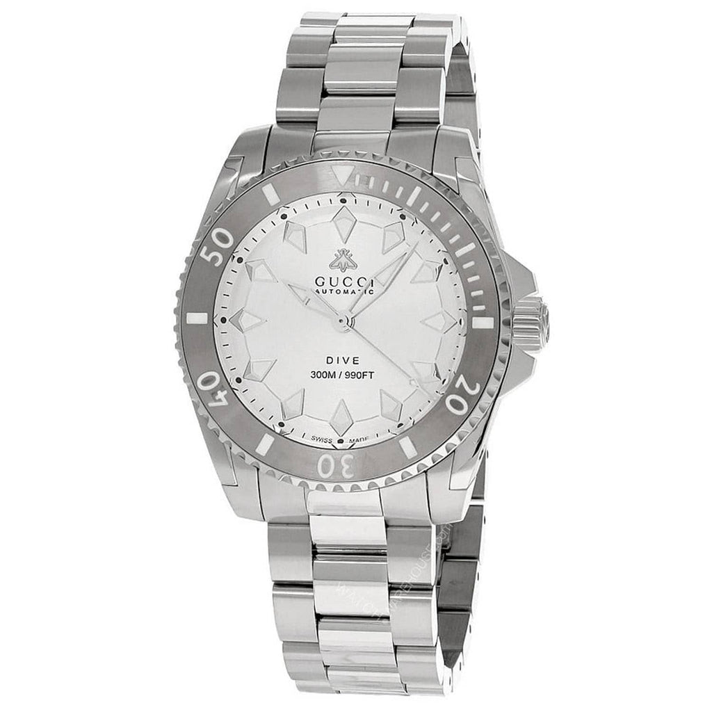 Gucci Men's Dive Silver Dial Watch