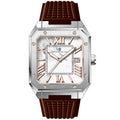 Christian Van Sant Men's Mosaic White Dial Watch