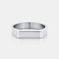 Rectangle Signet Ring (Silver)