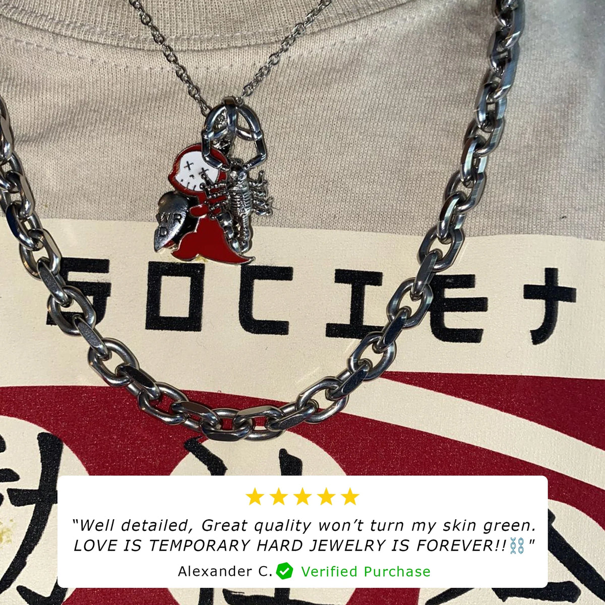 RISING SCORPIO PENDANT