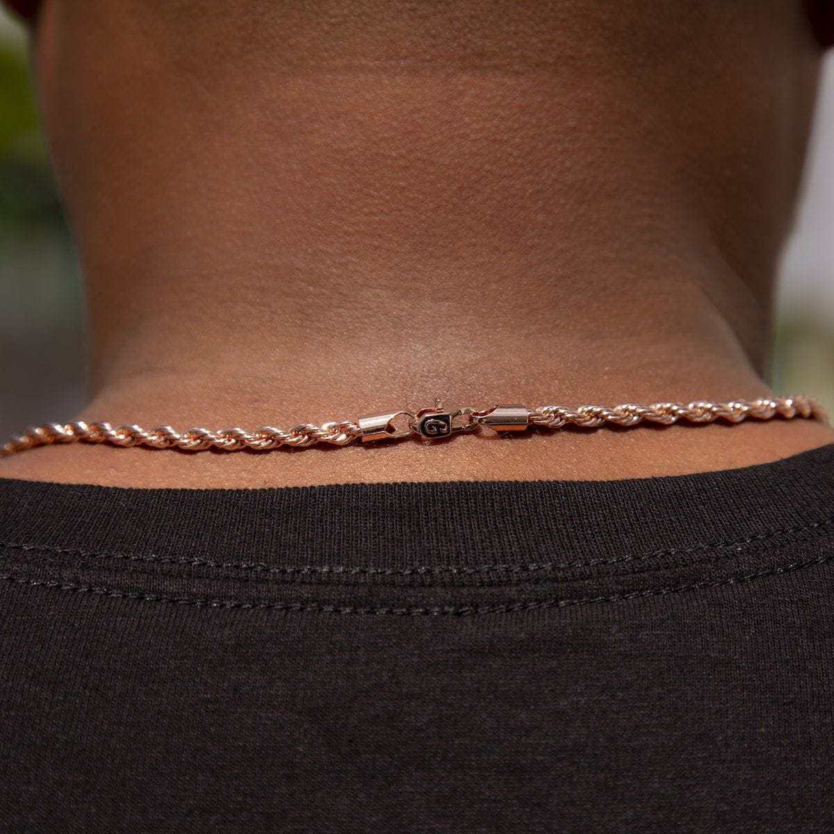 Rope Chain in Rose Gold- 4mm