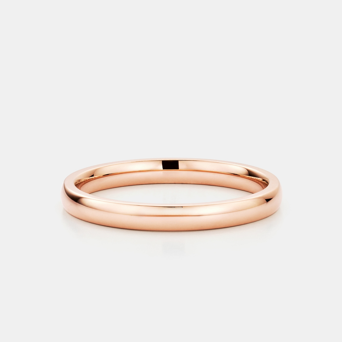 Round Band Ring (Rose Gold) 3mm