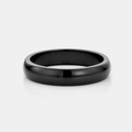 Round Band Ring (Black) 5mm