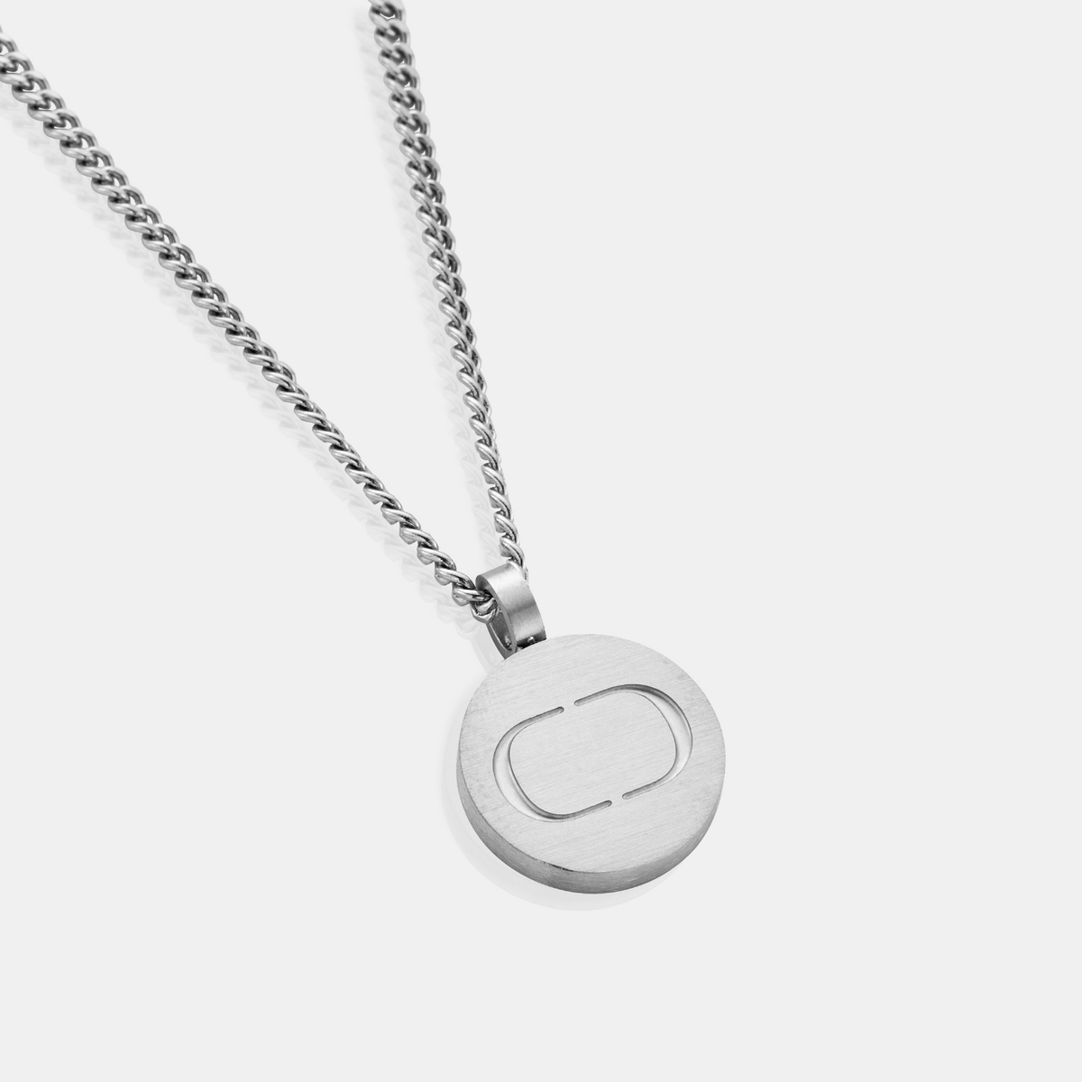 Round Totem Pendant (Silver)