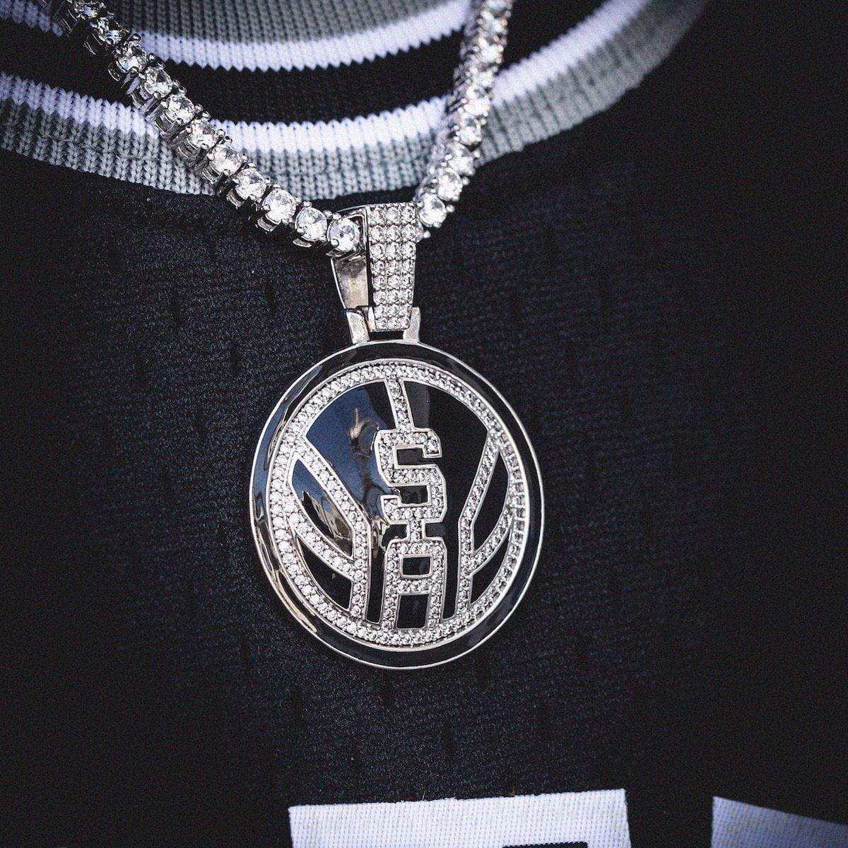 San Antonio Spurs Official NBA Logo Pendant