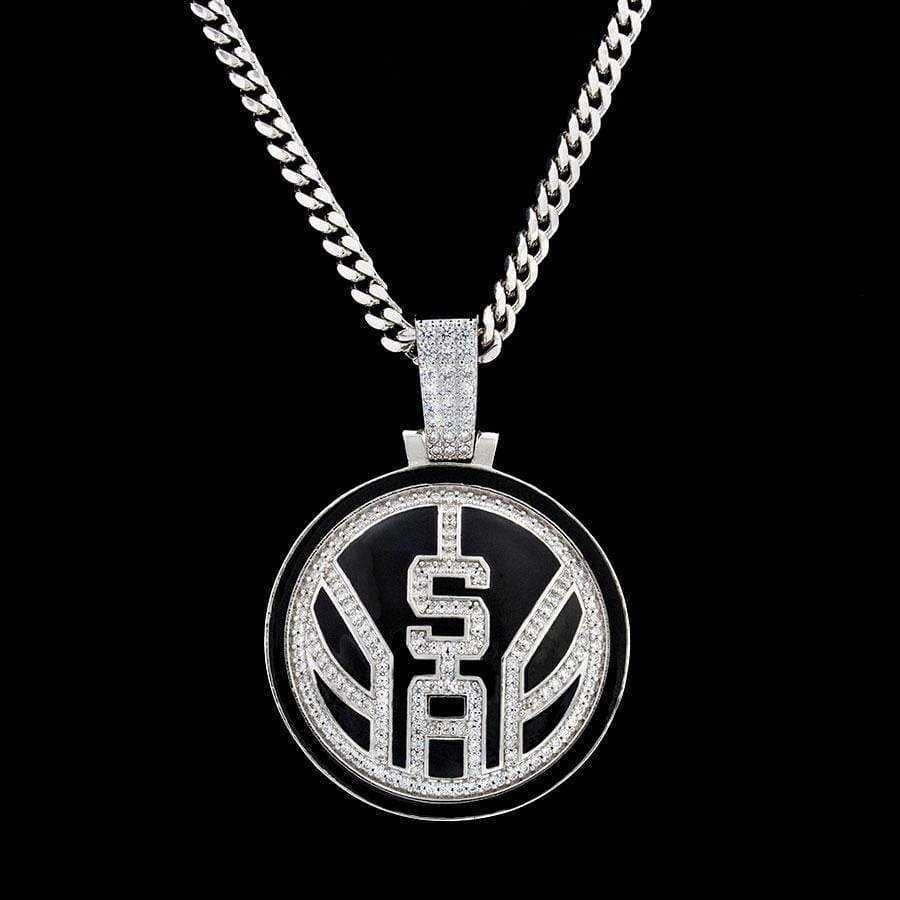 San Antonio Spurs Official NBA Logo Pendant
