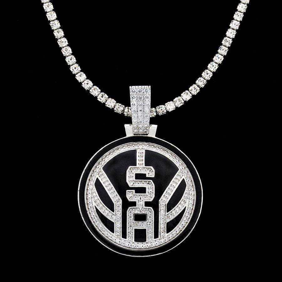 San Antonio Spurs Official NBA Logo Pendant