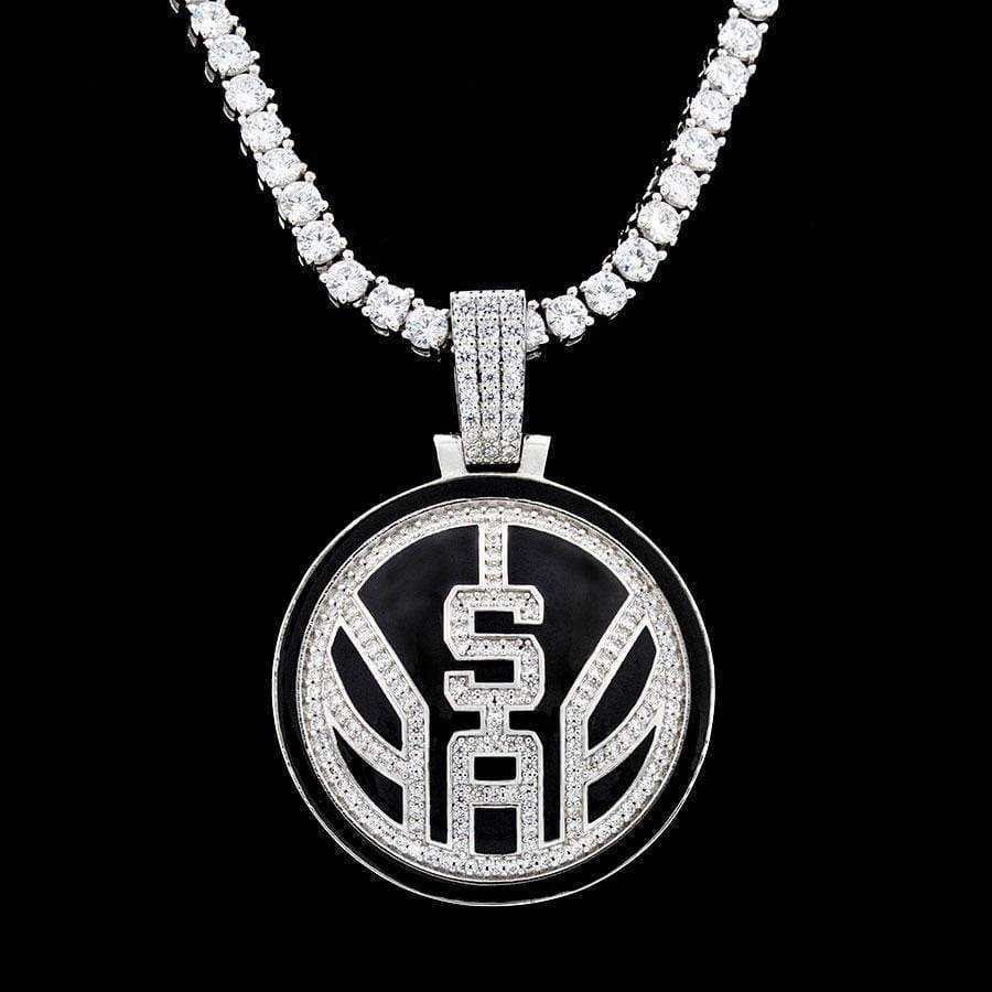 San Antonio Spurs Official NBA Logo Pendant