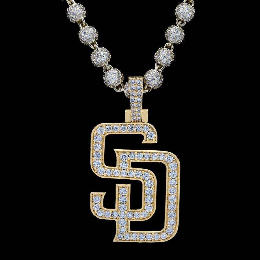 San Diego Padres Official MLB Logo Pendant