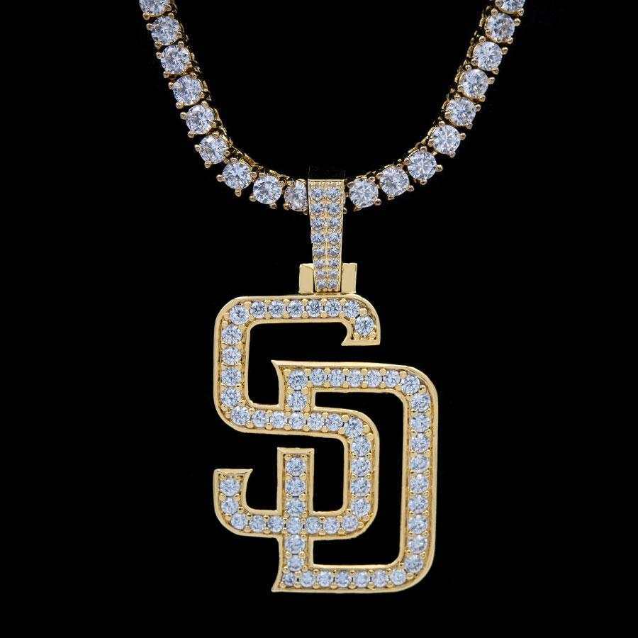 San Diego Padres Official MLB Logo Pendant