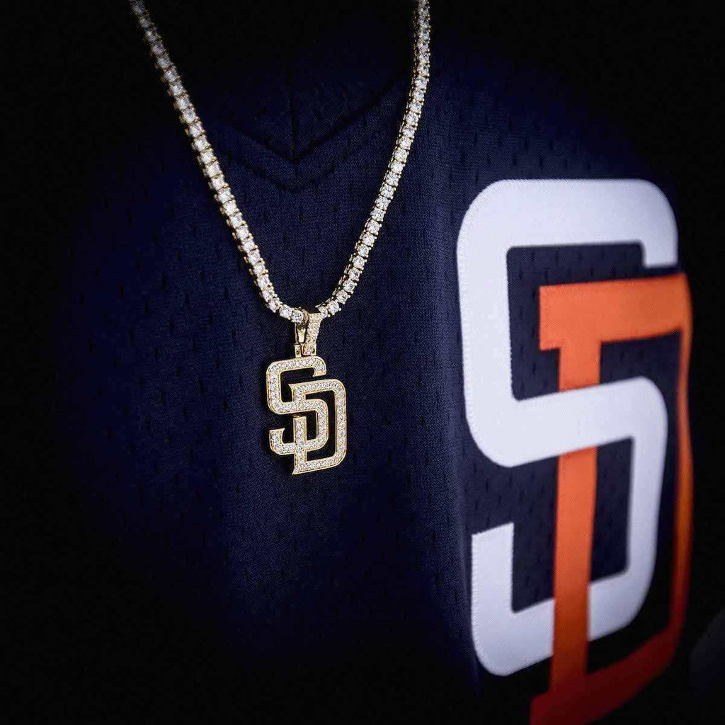 San Diego Padres Official MLB Logo Pendant