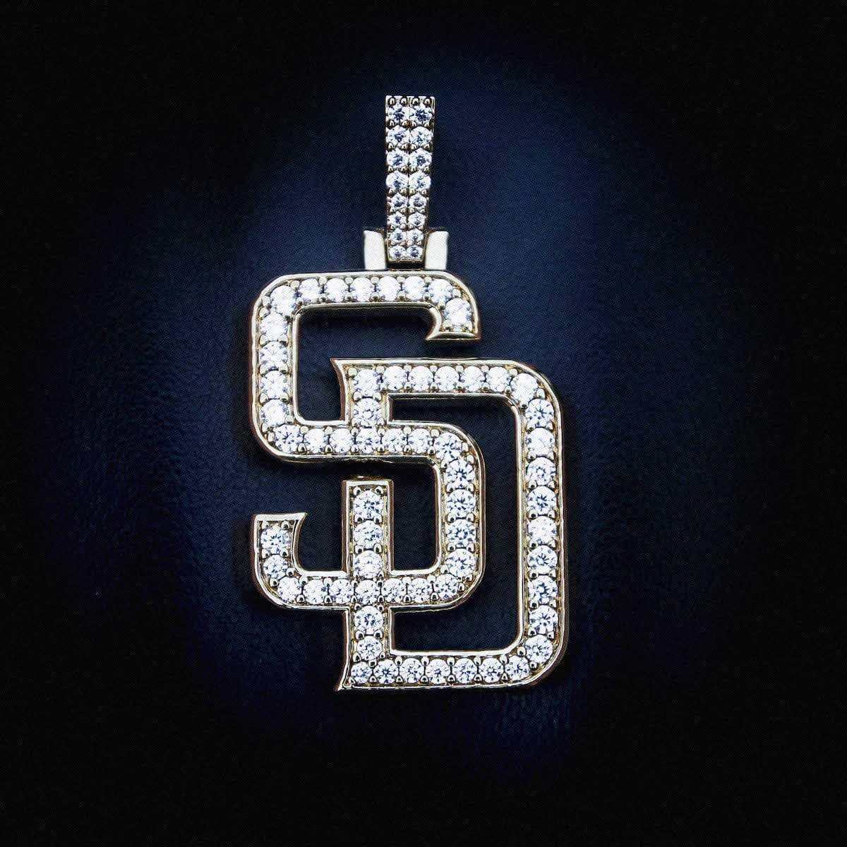 San Diego Padres Official MLB Logo Pendant