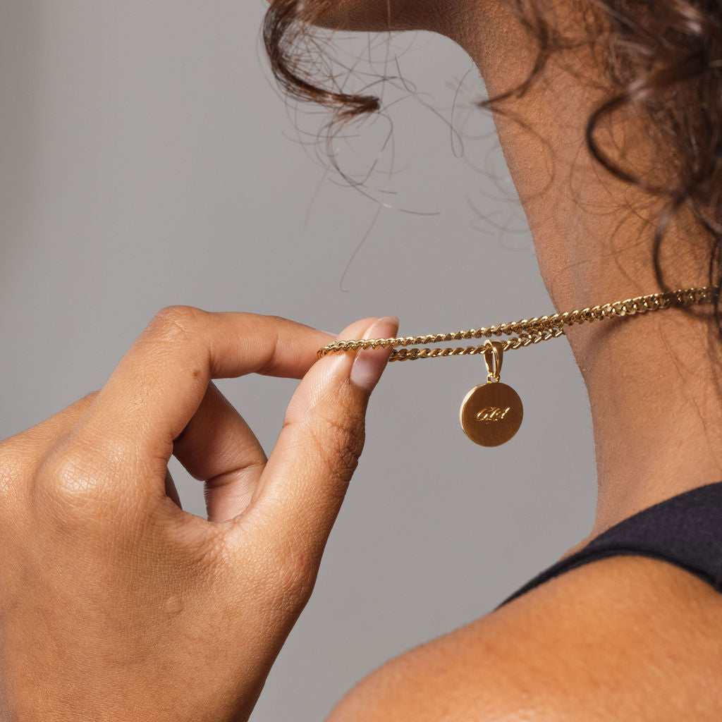 Scorpio Micro Coin Pendant