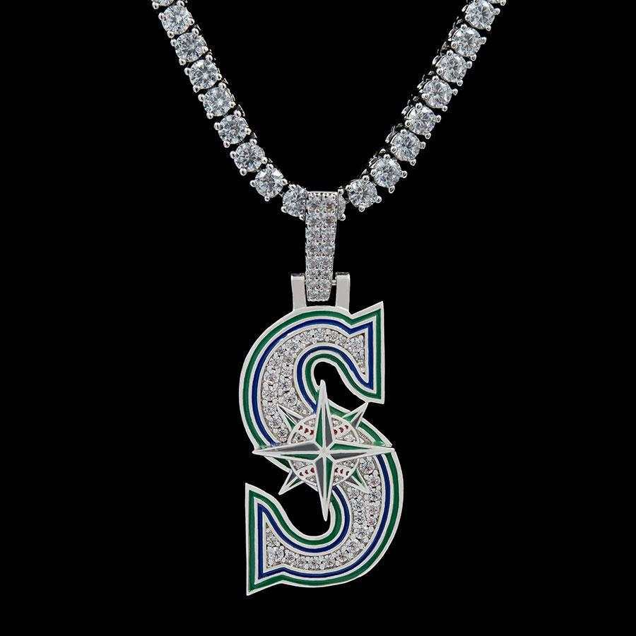 Seattle Mariners Official MLB Logo Pendant