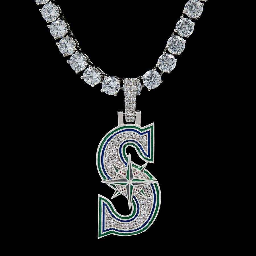 Seattle Mariners Official MLB Logo Pendant