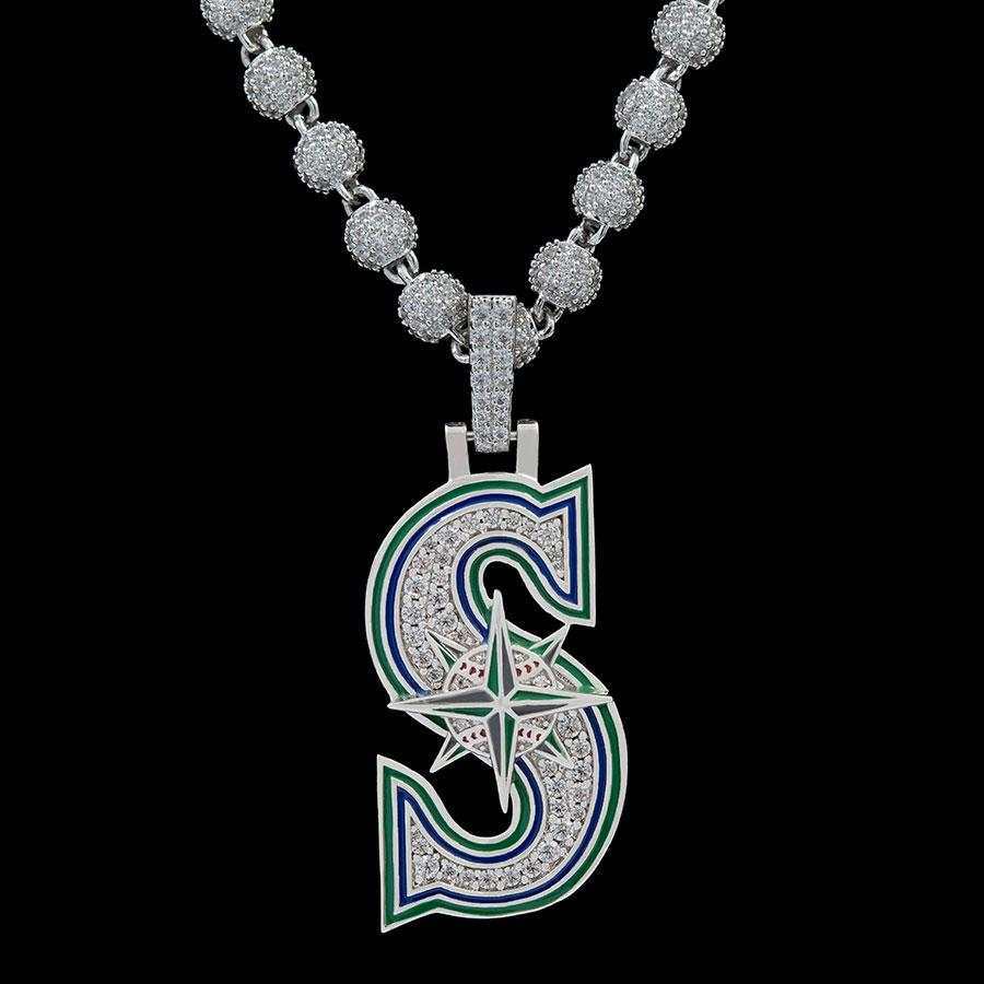 Seattle Mariners Official MLB Logo Pendant