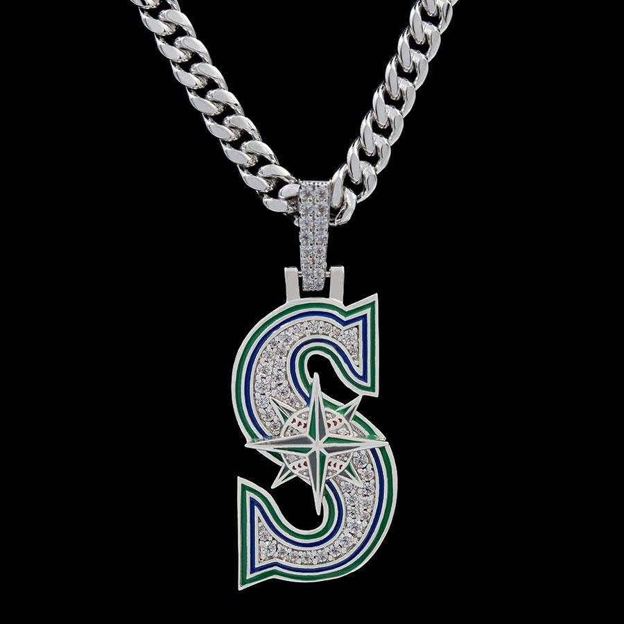 Seattle Mariners Official MLB Logo Pendant