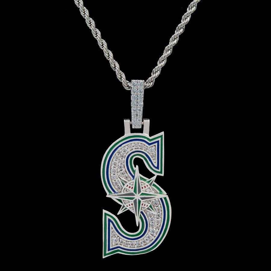 Seattle Mariners Official MLB Logo Pendant