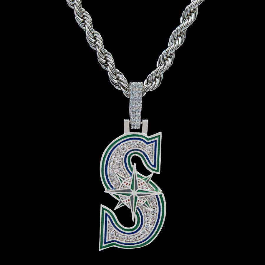 Seattle Mariners Official MLB Logo Pendant