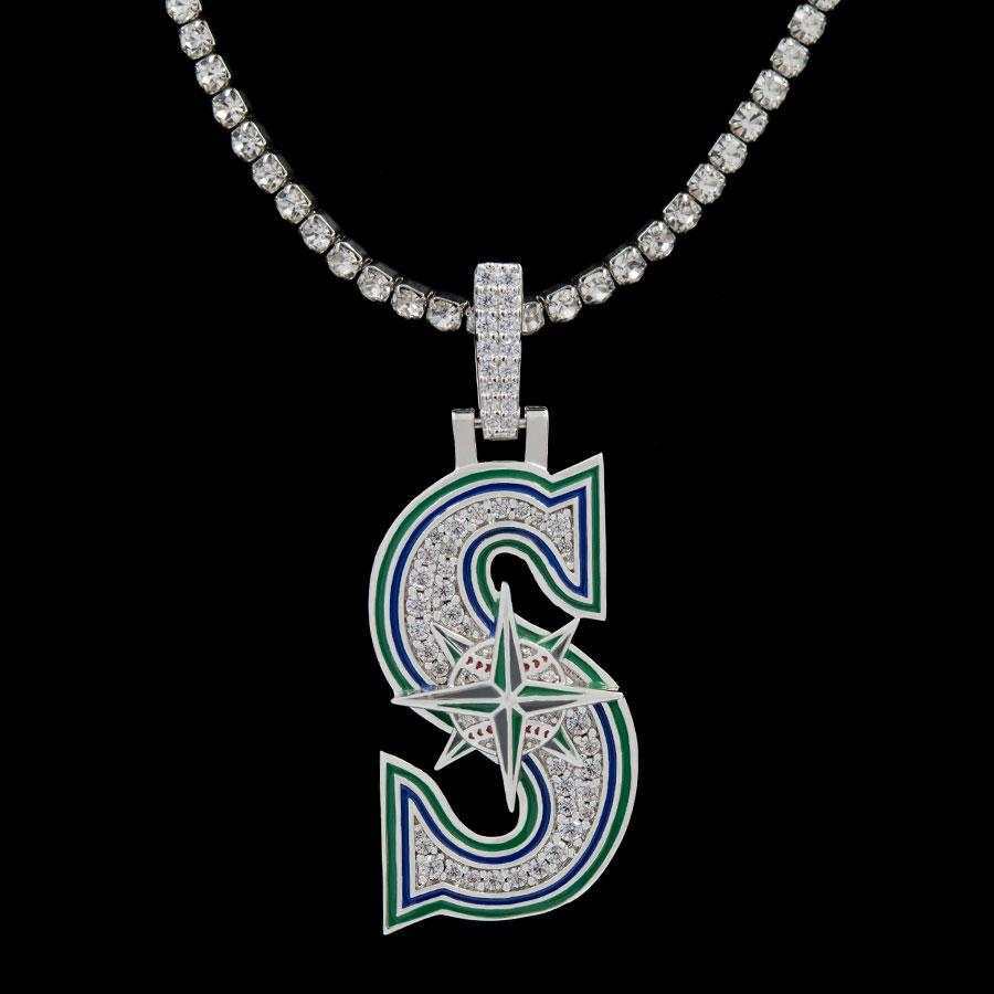 Seattle Mariners Official MLB Logo Pendant