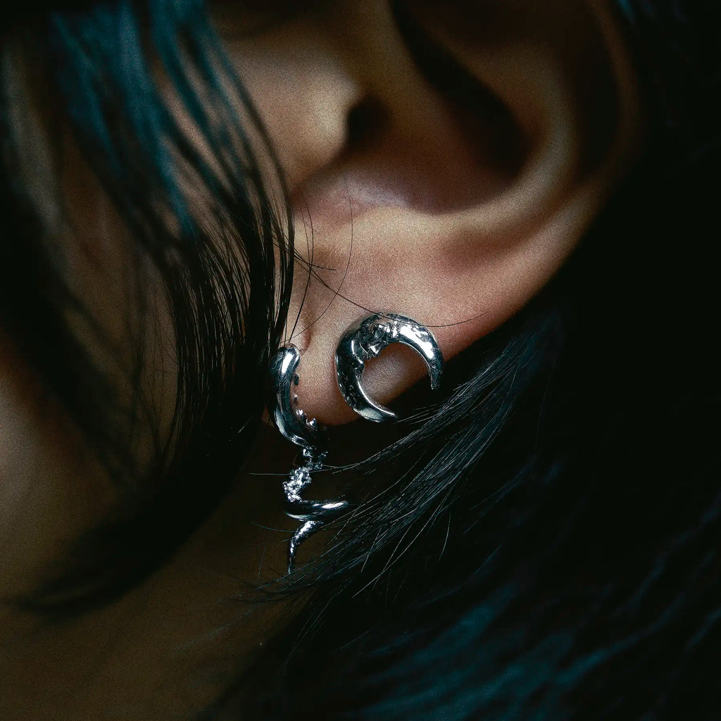 LUNA THE LUNATIC LUNAR EARRING