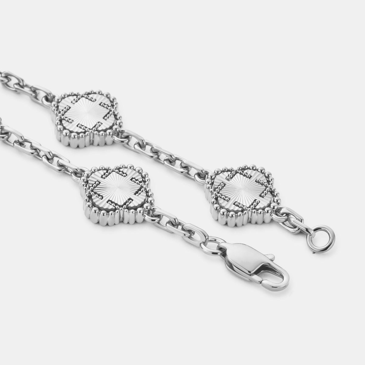 Clover Bracelet (Silver)