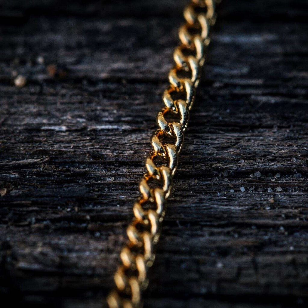 Solid Gold Micro Cuban (3mm)