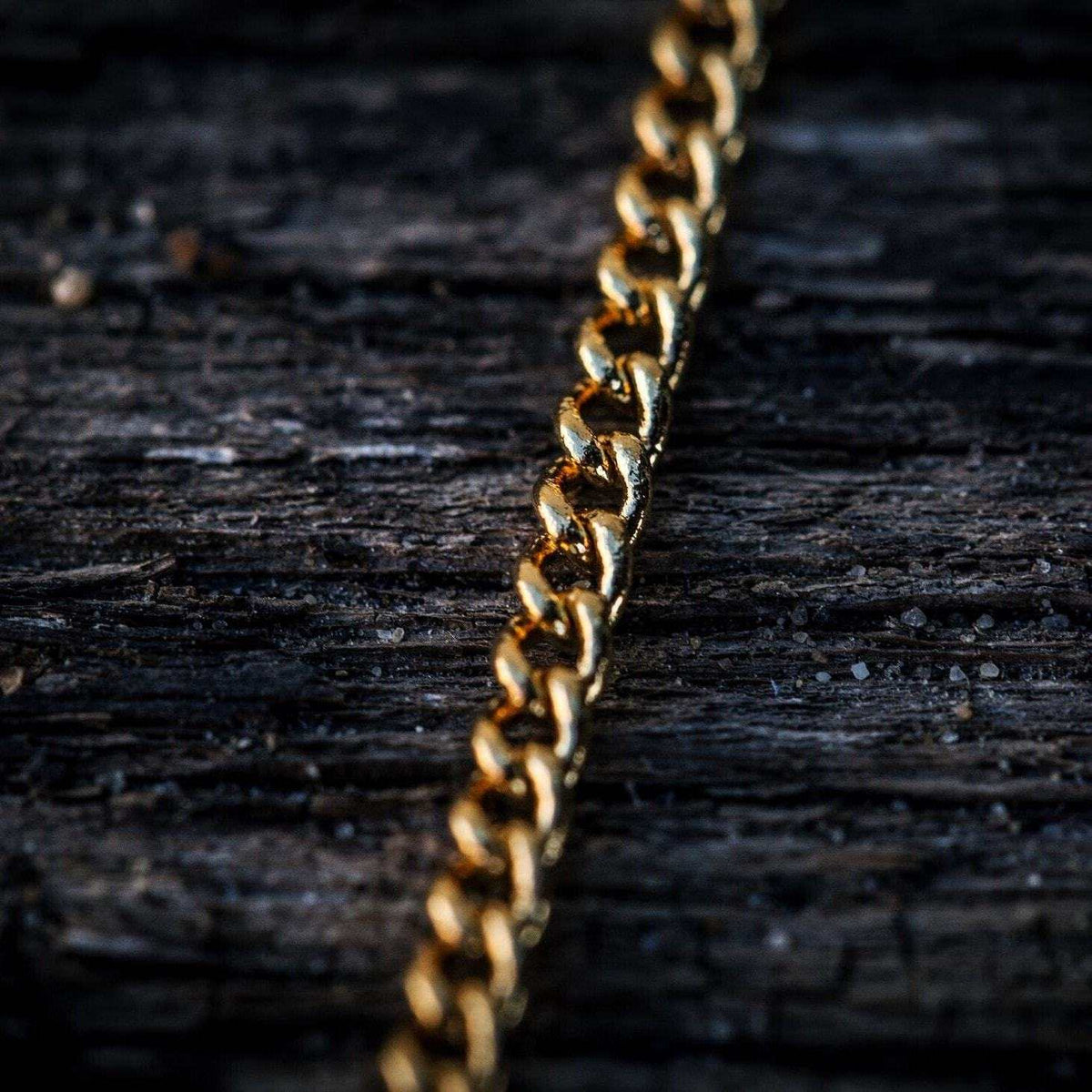 Solid Gold Micro Cuban (3mm)