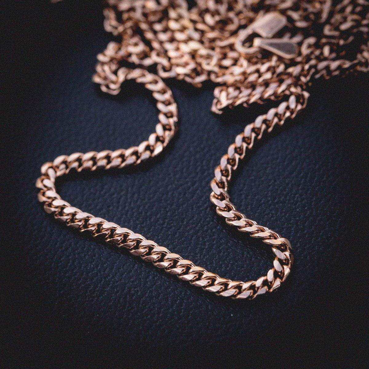 Solid Rose Gold Micro Cuban (2.5mm)