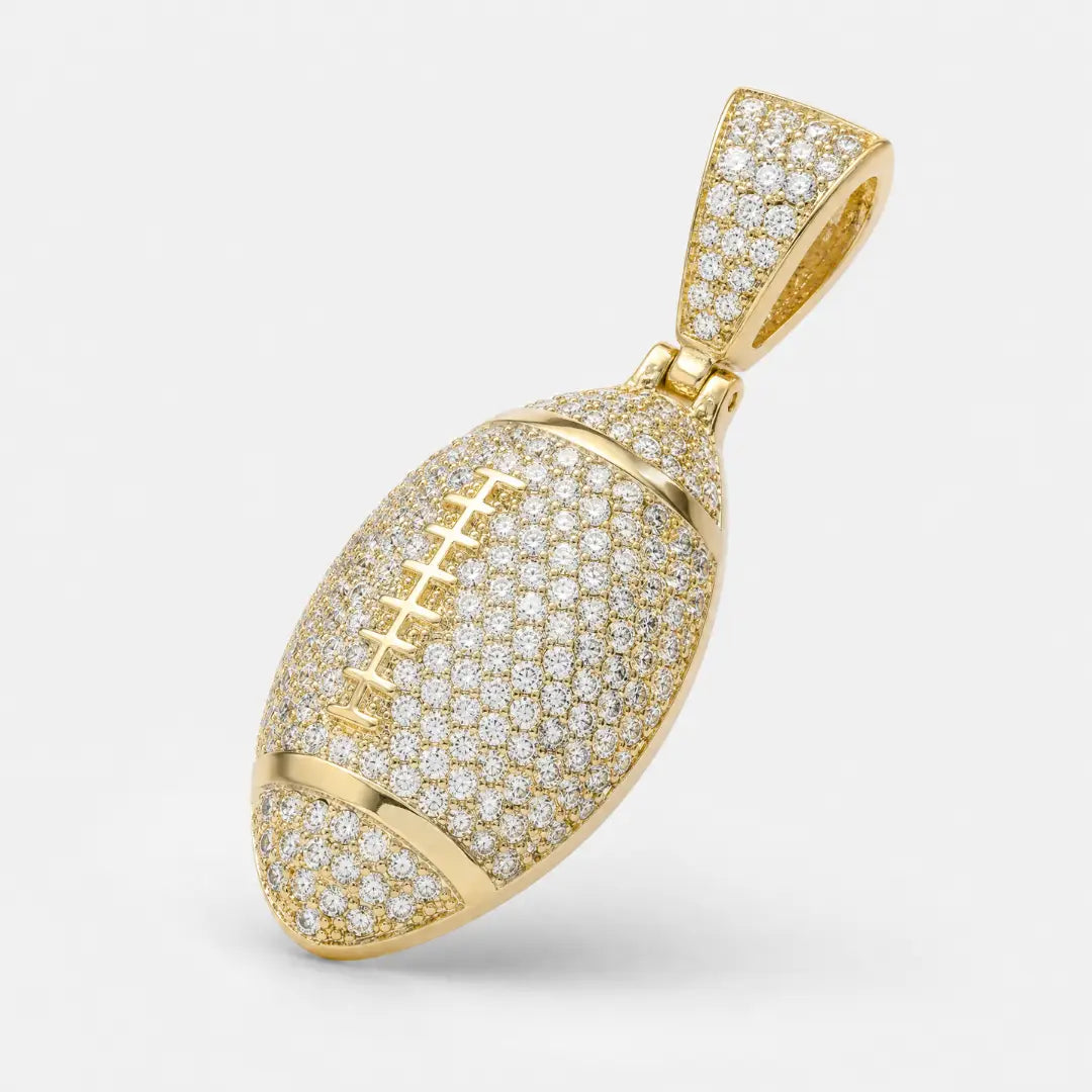 Football Pendant (Gold)
