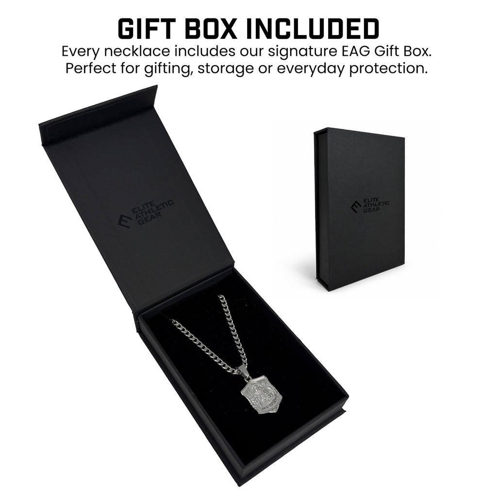 Pro Saint Benedict Pendant Necklace - Stainless Steel