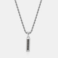 Mini Onyx Stone Totem (Silver)