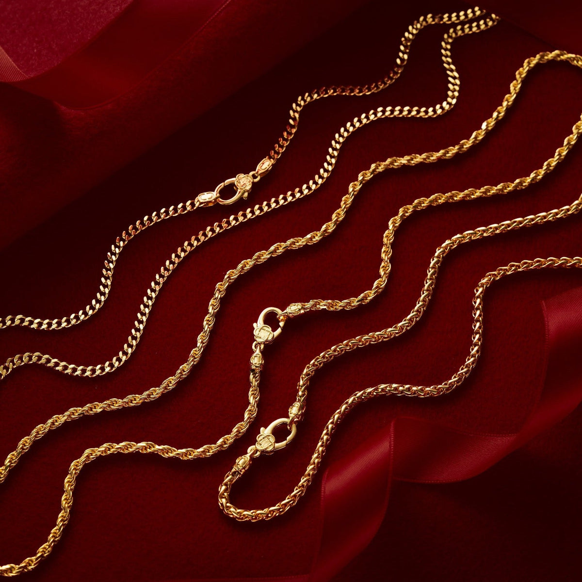 Cuban (18ct Gold) 3mm | Sterling Silver