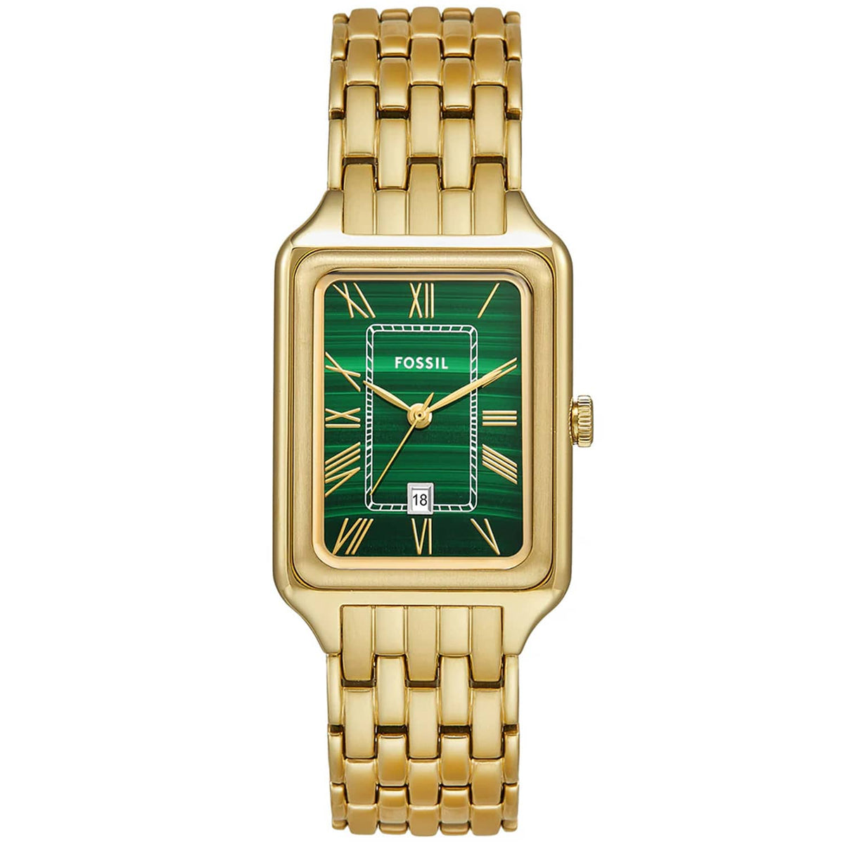 Fossil Women's Raquel Green Dial Watch