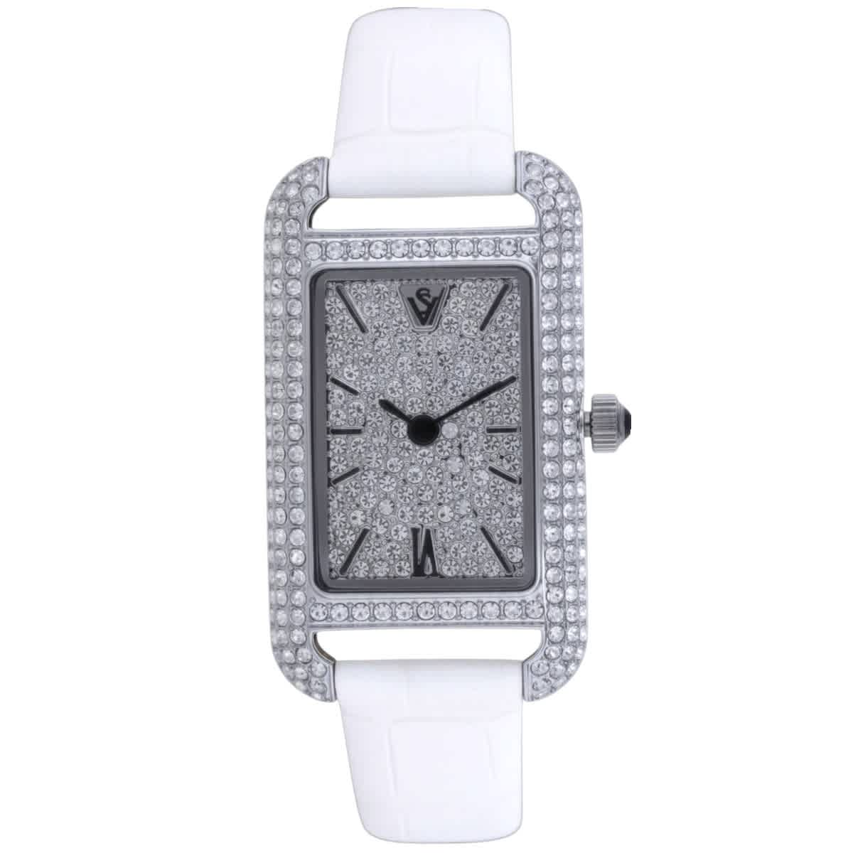 Christian Van Sant Women's Opaline Silver Dial Watch