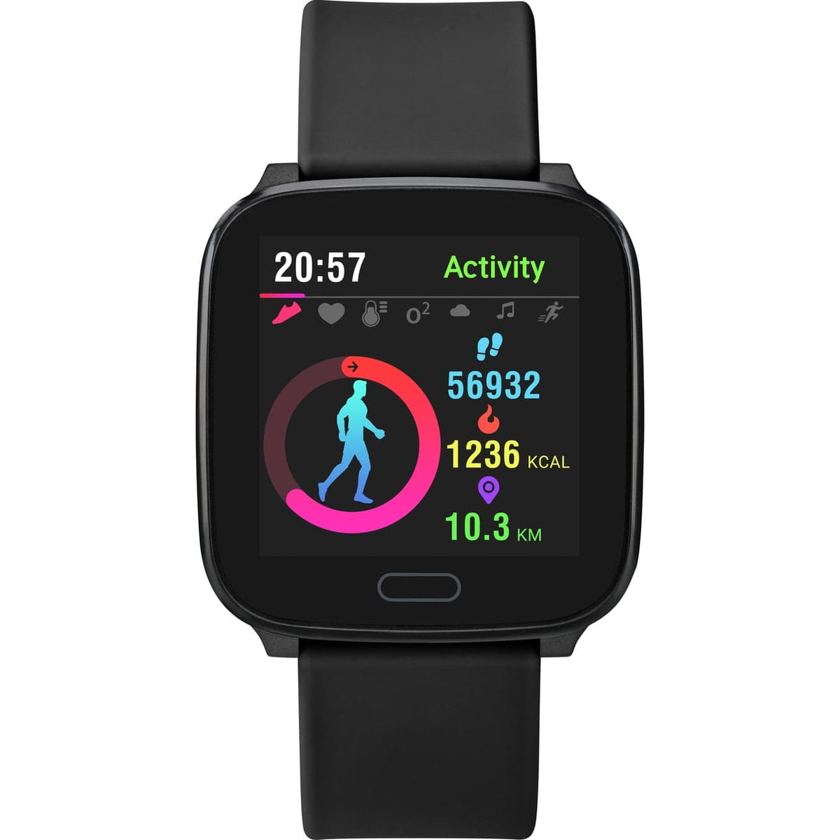 iConnect By Timex Classic Square Unisex Smartwatch