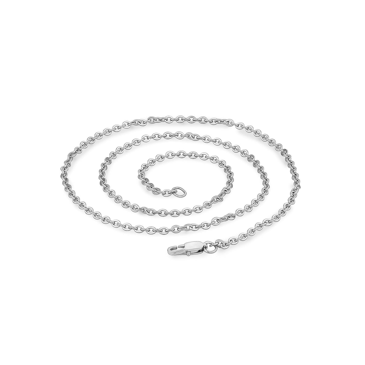 3mm Flat Anchor Oval Link Chain