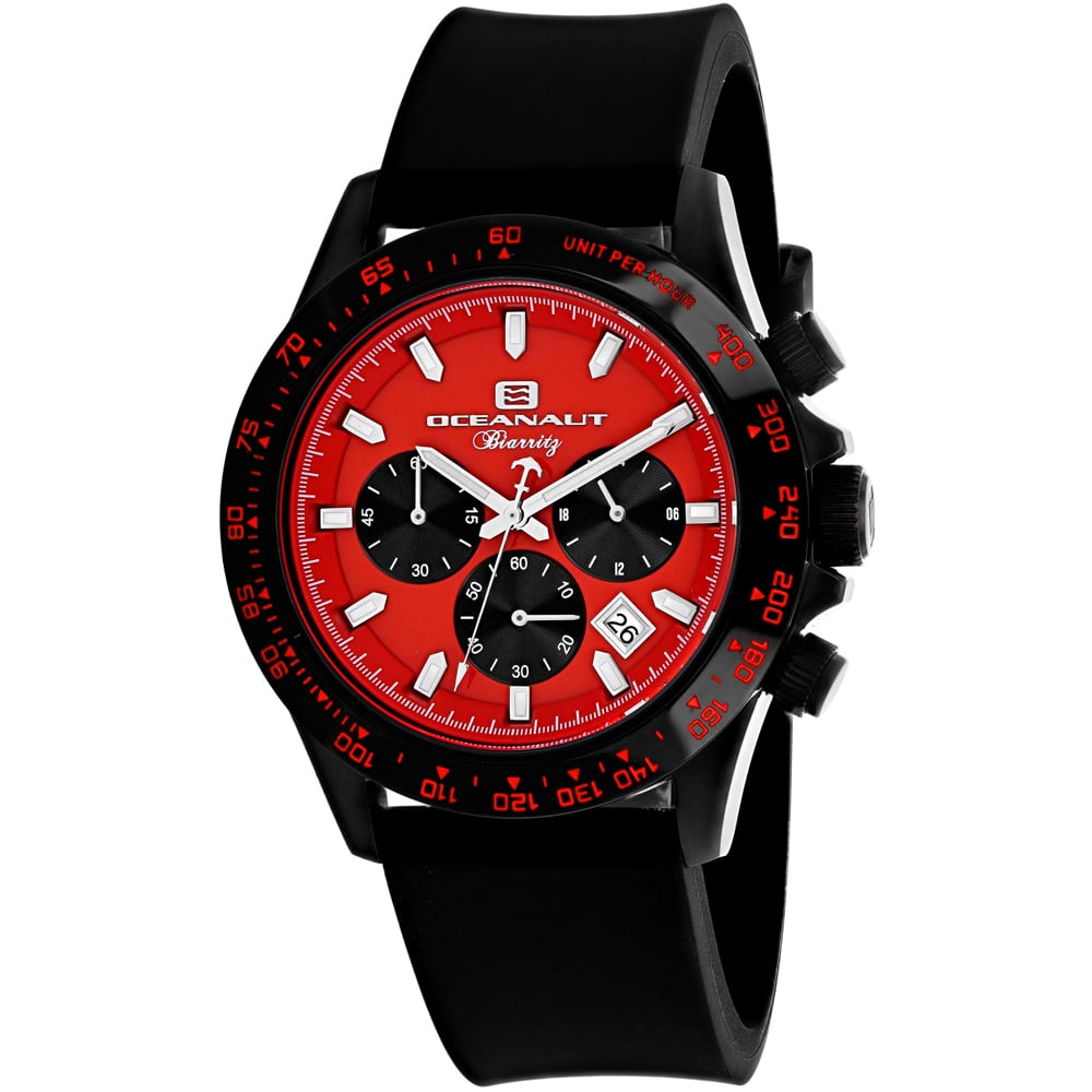 Oceanaut Men's Red dial Watch