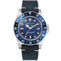 Mathey Tissot Men's Vintage Blue Dial Watch