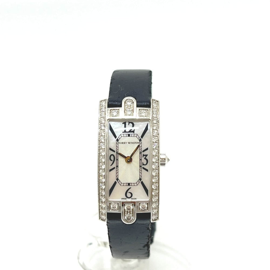 Harry Winston gold (18K) Wristwatch (Pre-Owned)