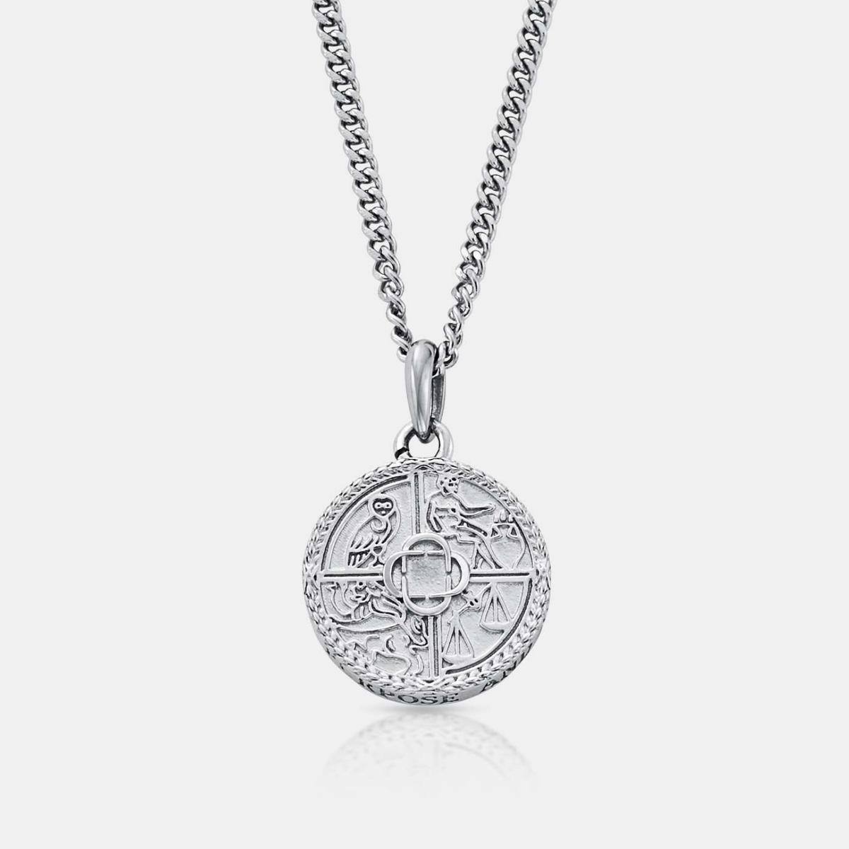 Virtues Pendant (Silver)