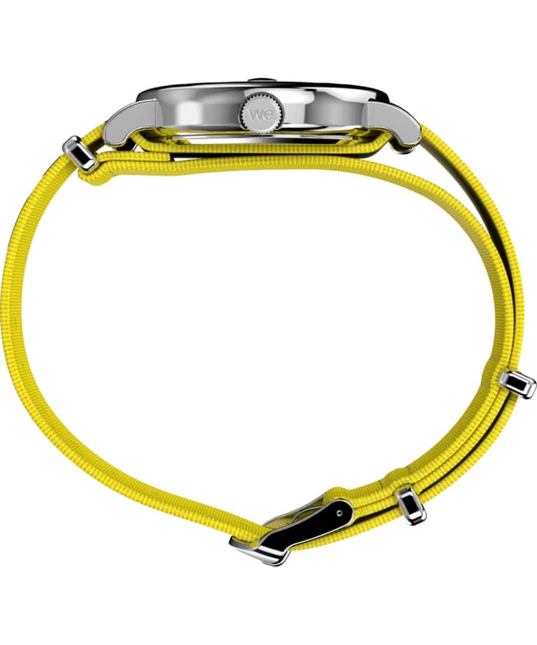 Timex Weekender 40mm Yellow Nylon Strap Unisex Watch