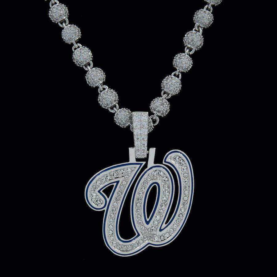 Washington Nationals Official MLB Logo Pendant