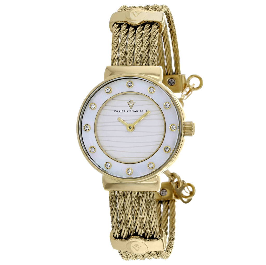Christian Van Sant Women's Cavo Silver Dial Watch