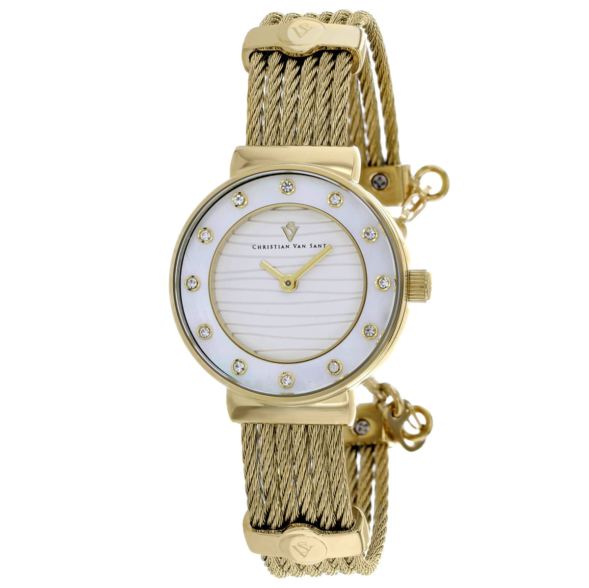 Christian Van Sant Women's Cavo Silver Dial Watch