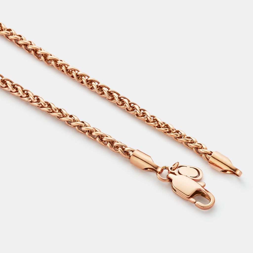Wheat (Rose Gold) 3mm